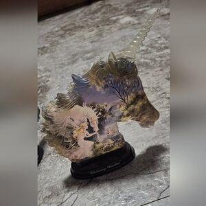 Vintage Bradford  glistening wonders Unicorn by Mimi Jobe.